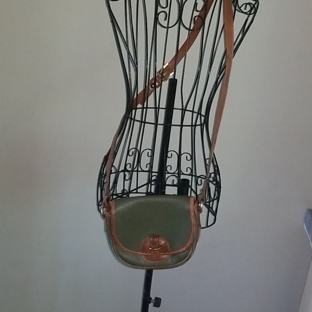Coach Cross Body Olive Green